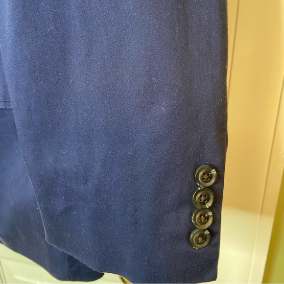 OAK HILL Men's Navy Jacket Blazer 3XL 54R/56R - Picture 7 of 10